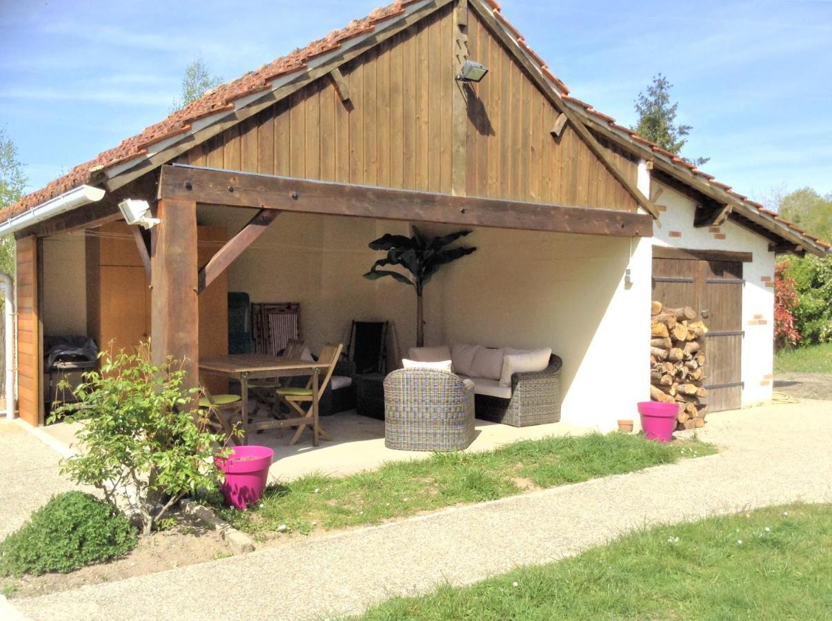 Gite De Sologne "Les Galoches" Dhuizon Экстерьер фото